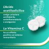 Aspirina C - Trattamento sintomatico di mal di testa, febbre e dolori da lievi a moderati - 20 compresse effervescenti 400 + 240mg