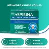 Aspirina Influenza e Naso Chiuso - Trattamento sintomatico della congestione nasale e di stati febbrili - 10 Bustine