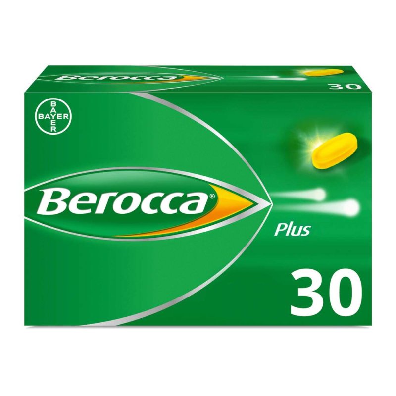 Berocca Plus - Integratore a base di vitamine e minerali - 30 compresse