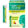 Aspi Gola Natura - Sciroppo per tosse e mal di gola - Gusto Limone e Amarena - 16 Bustine 