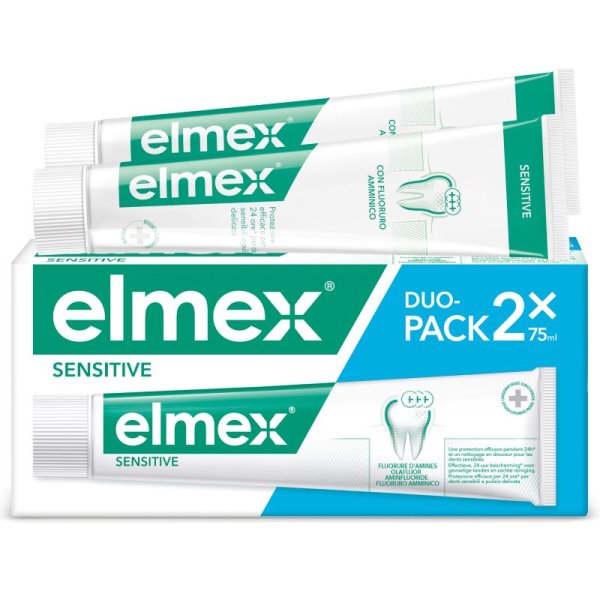 Elmex Sensitive Dentifricio Bitubo - 2 C...