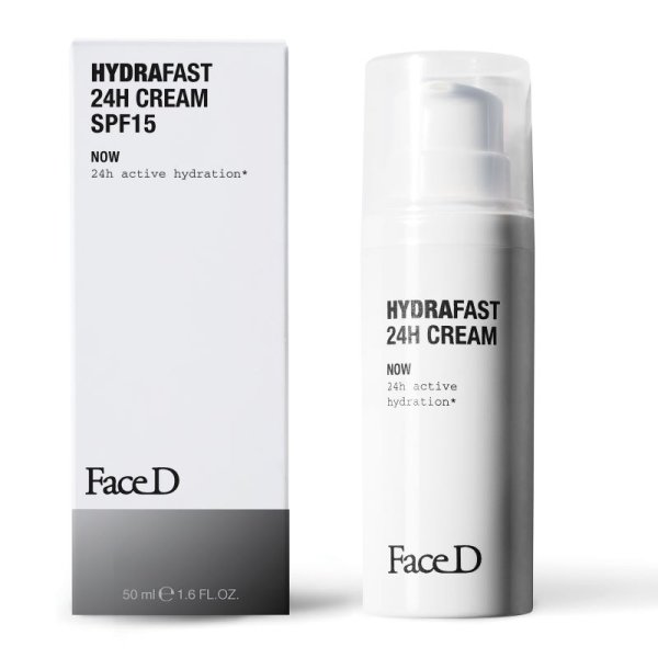 FaceD HydraFast 24 H Cream SPF15 - Crema...