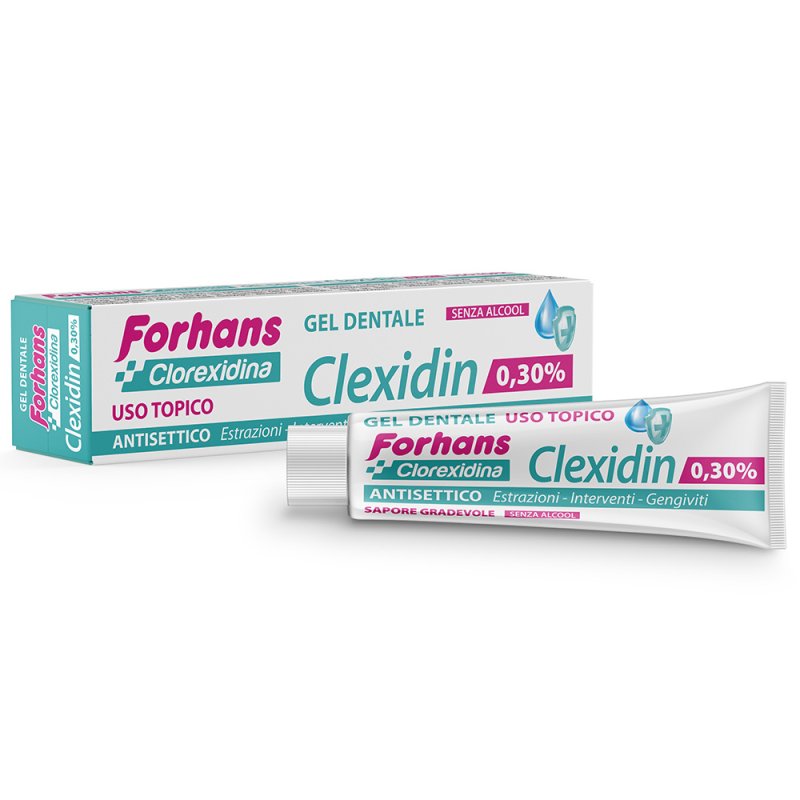 FORHANS Clexidin Gel Dentale con Clorexidina 0,30% 30 ml