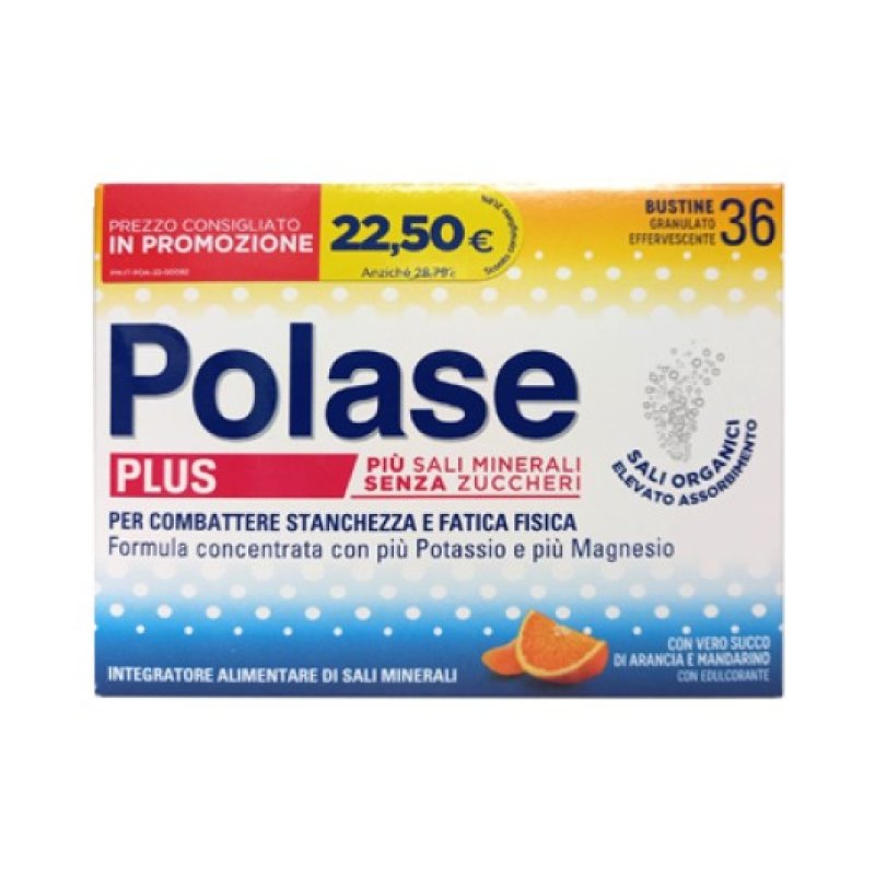 Polase Plus - Integratore alimentare per stanchezza fisica - 36 buste - OFFERTA