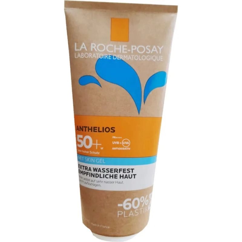 Anthelios Gel Pelle Bagnata SPF 50+ Protezione Solare Molto Alta - Solare adatto per il corpo - 200 ml