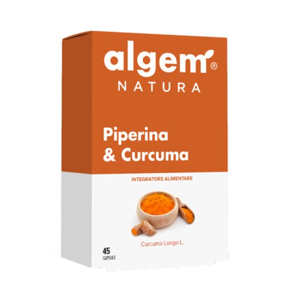 Algem Piperina & Curcuma - Integrato...