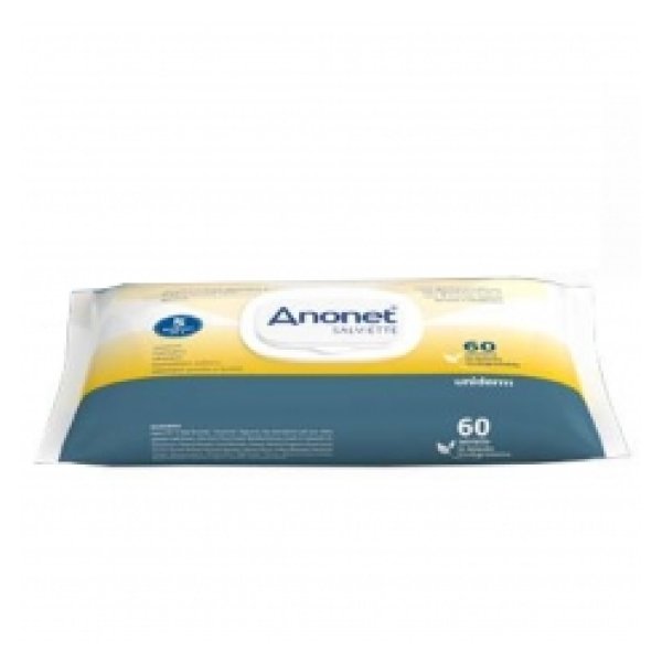 Anonet Salviette Detergenti 60 pezzi