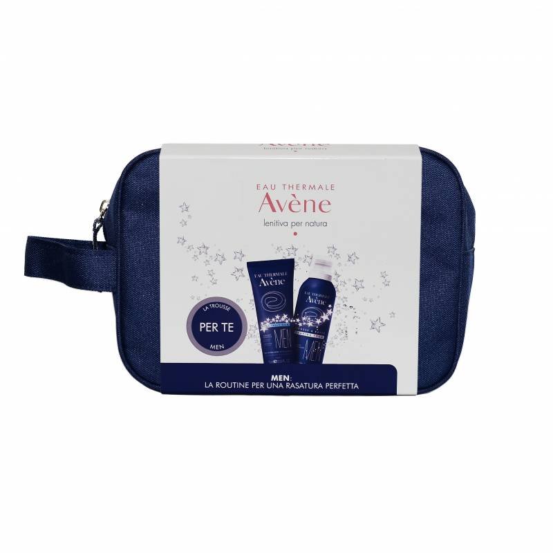 Avene Cofanetto Natale Men - Balsamo dopo barba 75 ml + Schiuma da barba 50 ml