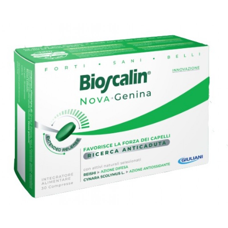 Bioscalin NovaGenina - Integratore alimentare contro la caduta dei capelli - 30 compresse 