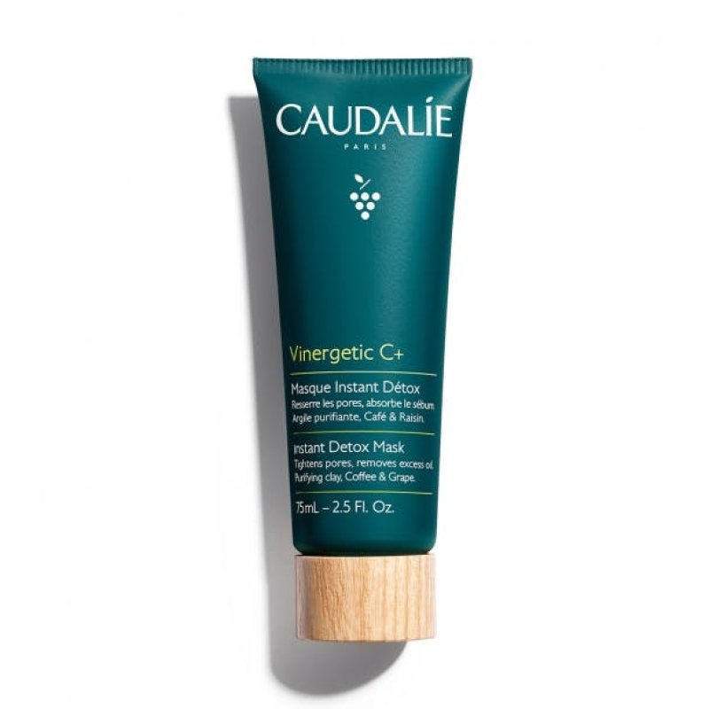 Caudalie Vinergetic Maschera Instant Detox - Maschera viso idratante e detossinante - 75 ml