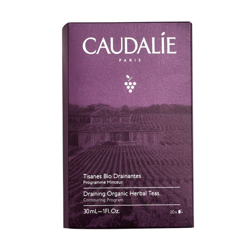 Caudalie Vinosculpt Tisane Bio Drenante - Tisana drenante contro la ritenzione idrica - 30 g