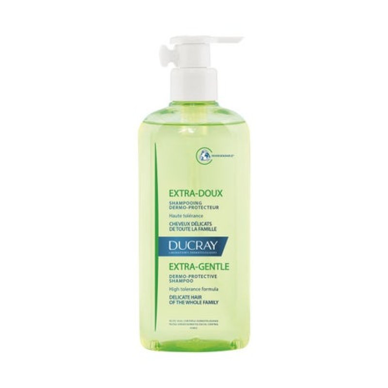 Ducray Shampoo Extra Delicato - Shampoo dermoprotettivo adatto all'uso frequente - 400 ml