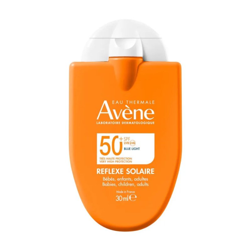 Eau Thermale Avene Reflexe Solaire SPF 50+ - Protezione solare molto alta per adulti e bambini - 30 ml