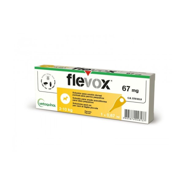 Flevox Spot-On Cani 1 Pipetta Antiparass...