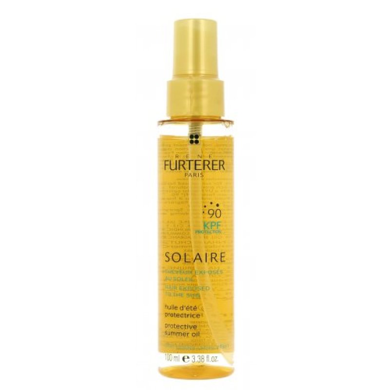 Rene Furterer Olio Solare Protettivo Kpf50+ - Protezione solare idratante per capelli - 100 ml