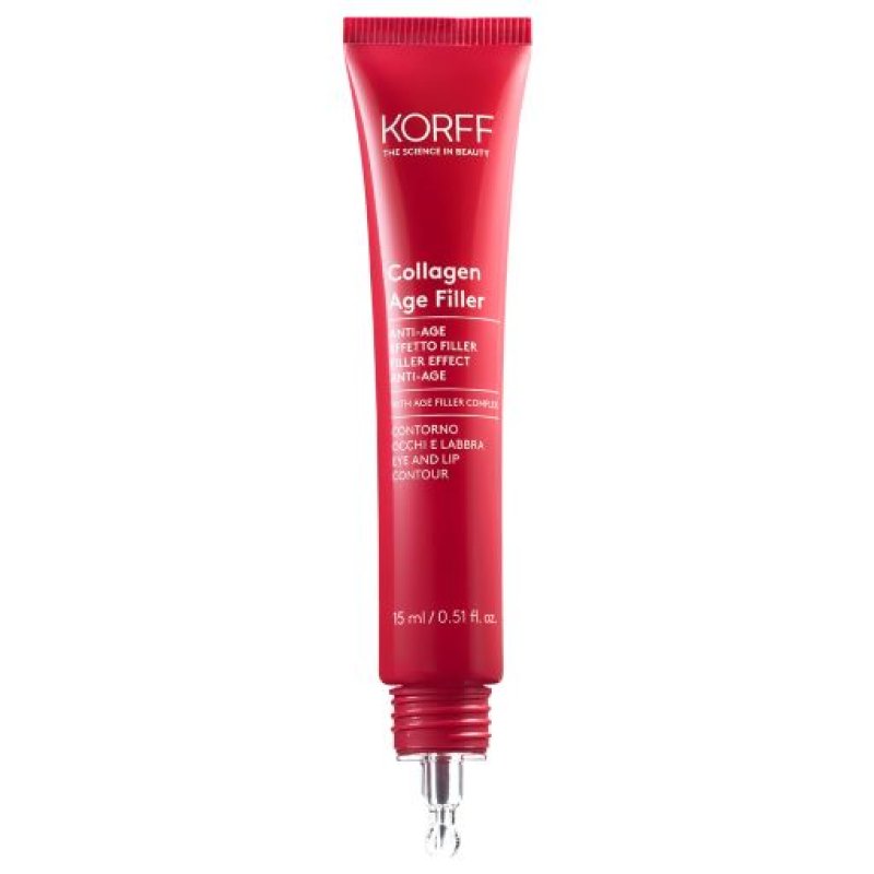 Korff Collagen Age Filler Contorno Occhi e Labbra - Trattamento effetto filler per occhi e labbra - 15 ml