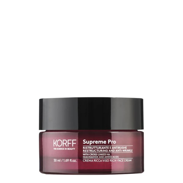 Korff Supreme Pro Crema Viso Ricca Antir...