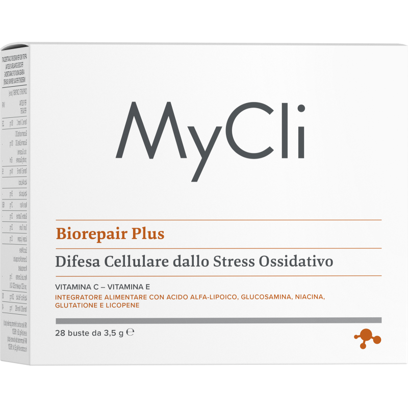 MyCli Biorepir Plus - Integratore Alimentare Antiossidante - 28 Bustine