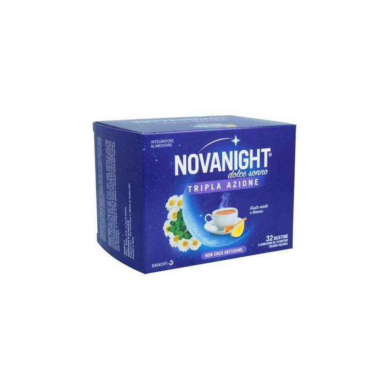 Novanight Dolce Sonno - Tisana rilassante per favorire il sonno - 32 bustine