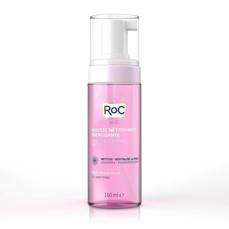 Roc Mousse Detergente Energizzante - Effetto energizzante sulla pelle - 150 ml