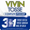 Vivin Tosse Complete Pocket - Rapido sollievo da mal di gola, tosse secca e tosse grassa -14 stick