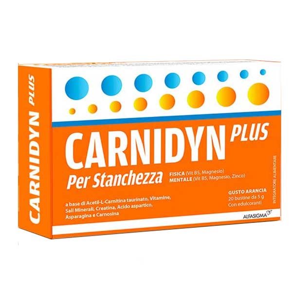 Carnidyn Plus - Integratore per stanchez...