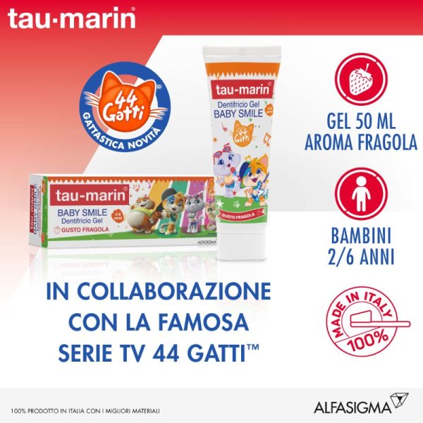 TAU-MARIN Dentifricio Baby 2-6 anni - Gu...