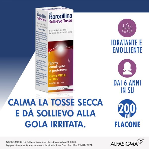 NeoBorocillina Sollievo Tosse Spray Emol...