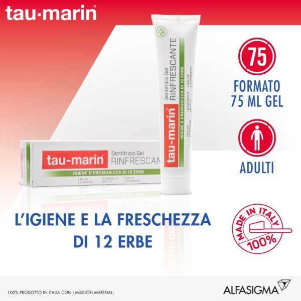 TAU-MARIN Dentifricio Rinfrescante 75 ml