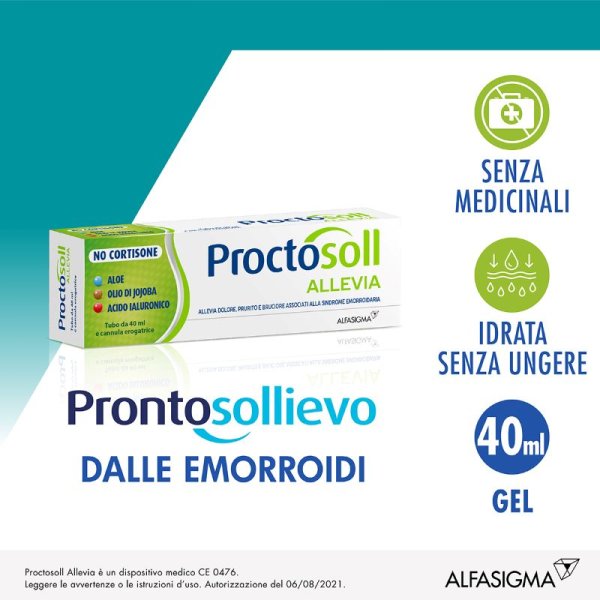 Proctosoll Allevia Gel - Rapido sollievo...