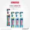Taumarin Spazzolino Scalare 33 Antibatterico Duro - Adatto per rimuovere la placca