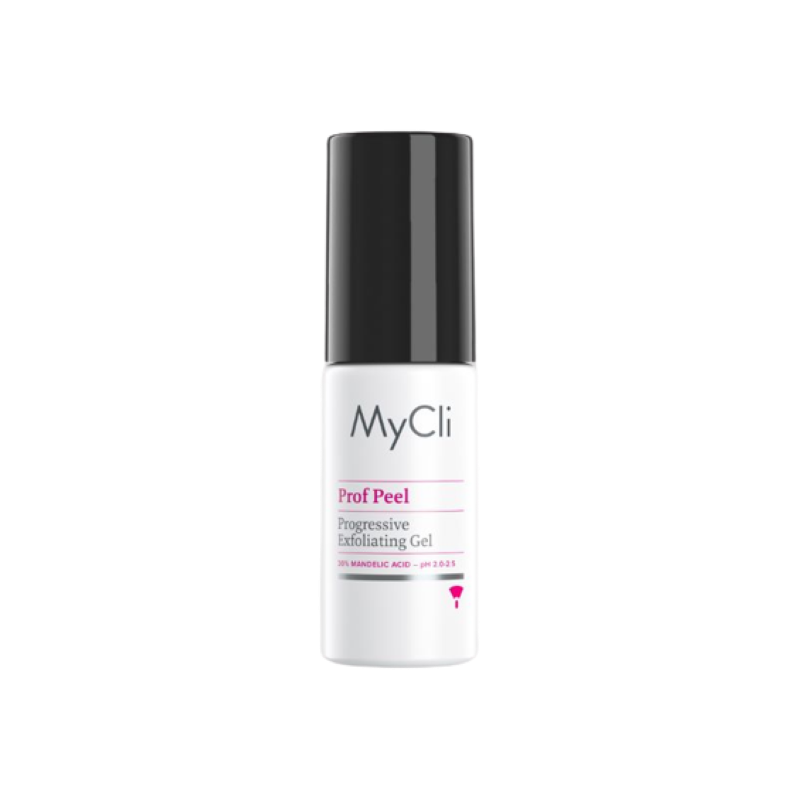 Mycli Prof Peel Gel Esfoliante Progressivo - Esfoliante in gel per viso collo décolleté e mani - 15 ml