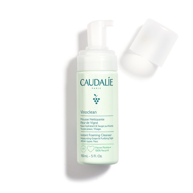 Caudalie Vinoclean Schiuma Detergente - Mousse struccante e purificante - 150 ml