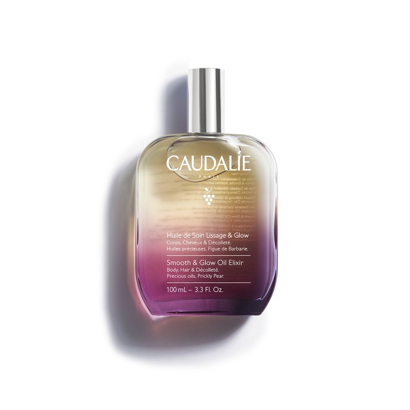 Caudalie Olio Trattante Lisciante & Luminosità - Olio idratante per corpo e capelli - 100 ml