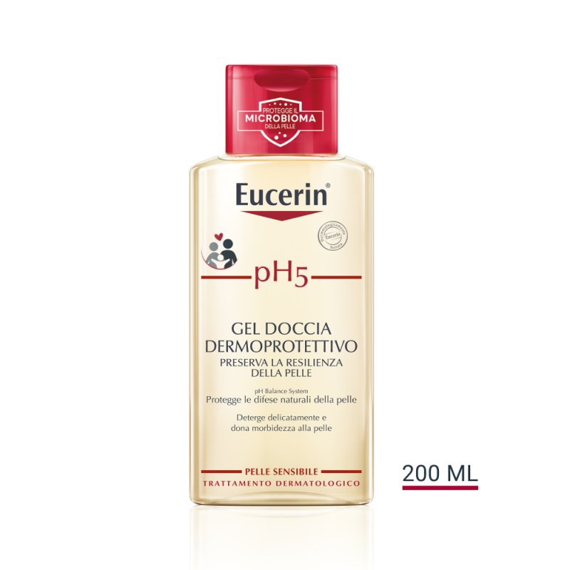 Eucerin pH5 Gel Doccia Dermoprotettivo - Gel doccia per pelle sensibile - 200 ml