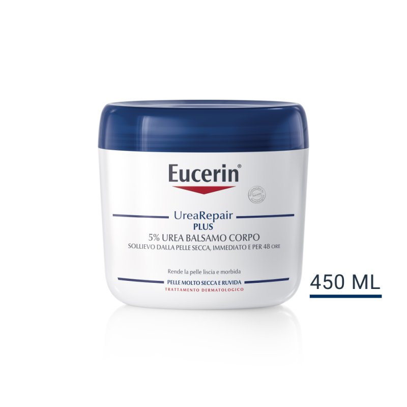 Eucerin UreaRepair Plus Balsamo Corpo con Urea al 5% - Balsamo corpo per pelle molto secca e ruvida - 450 ml