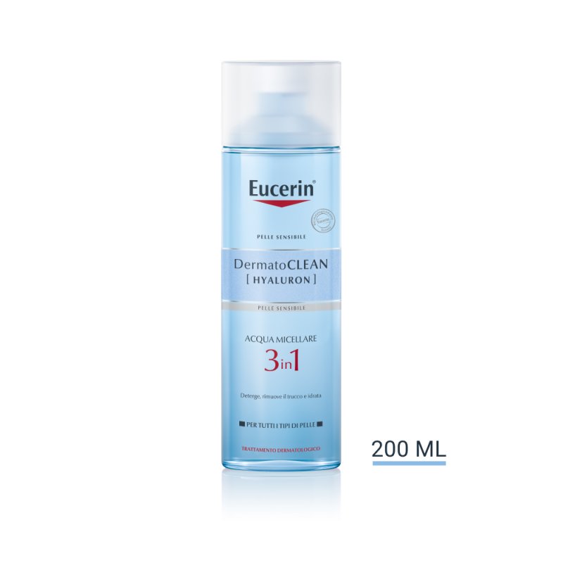 Eucerin DermatoClean Acqua Micellare - Detergente e struccante - 200 ml