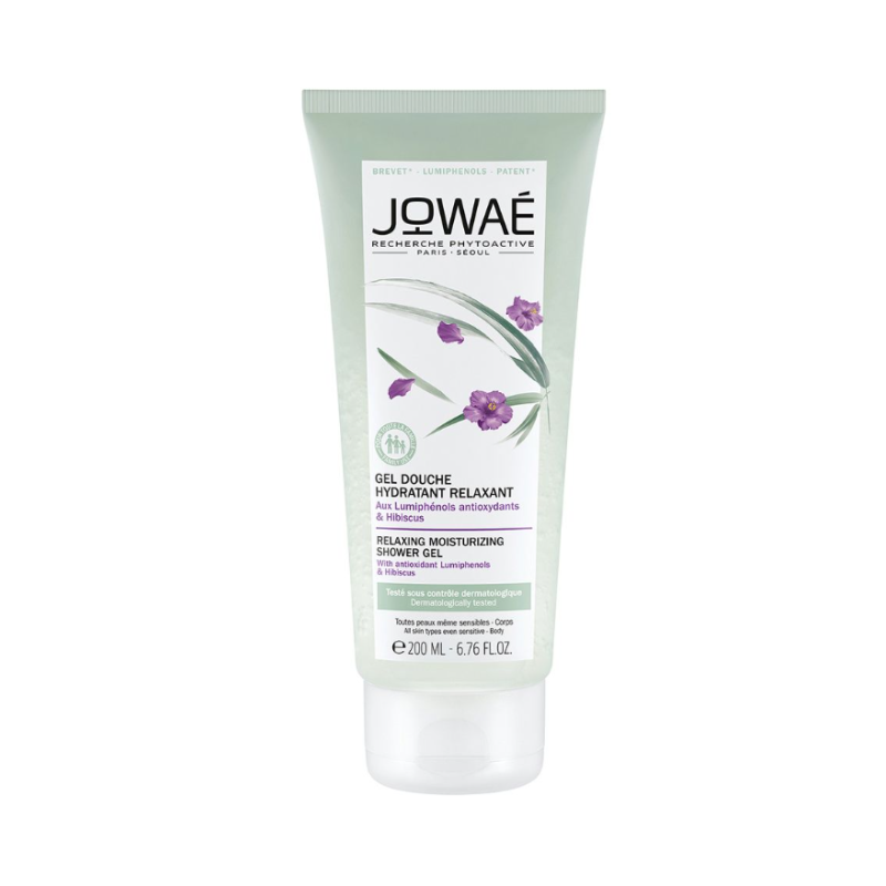 Jowae Gel Doccia Idratante Rilassante - Gel doccia rilassante al profumo dalle note di ibisco - 200 ml