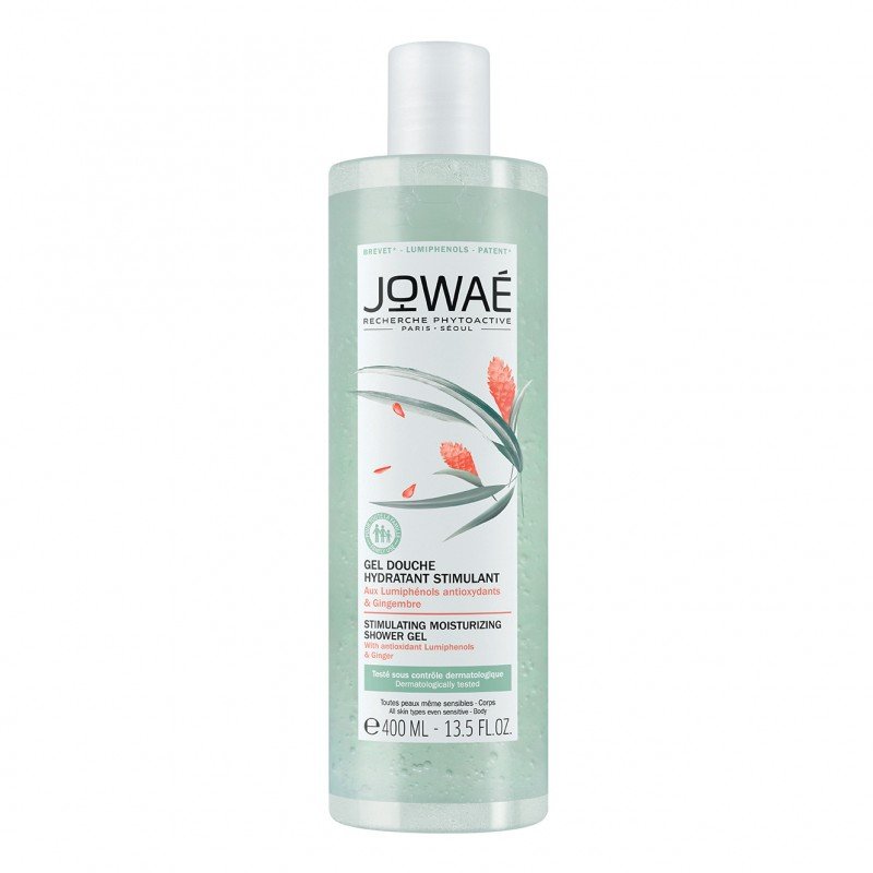 Jowae Gel Doccia Idratante Stimolante - Gel doccia stimolante al profumo di note di zenzero - 400 ml