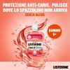 Listerine Smart Rinse Collutorio Bambini - Senza alcol formulato per bambini dai 6 anni - Gusto frutti rossi - 500 ml