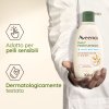 Aveeno Bagnodoccia Allo Yogurt - Idratante per pelle secca - Profumo Vaniglia e Avena - 300 ml