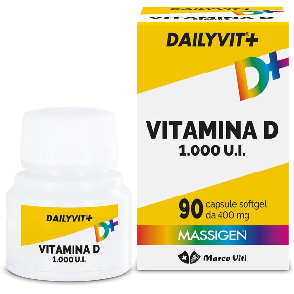 MASSIGEN DailyVit+D 1000 90Capsule