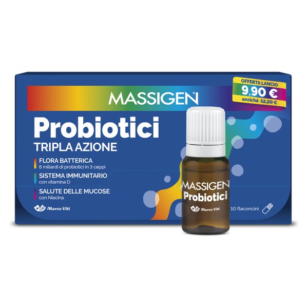 MASSIGEN Probiotici 10x8ml