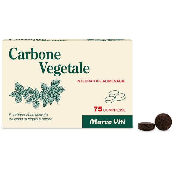 CARBONE Vegetale 75 Compresse