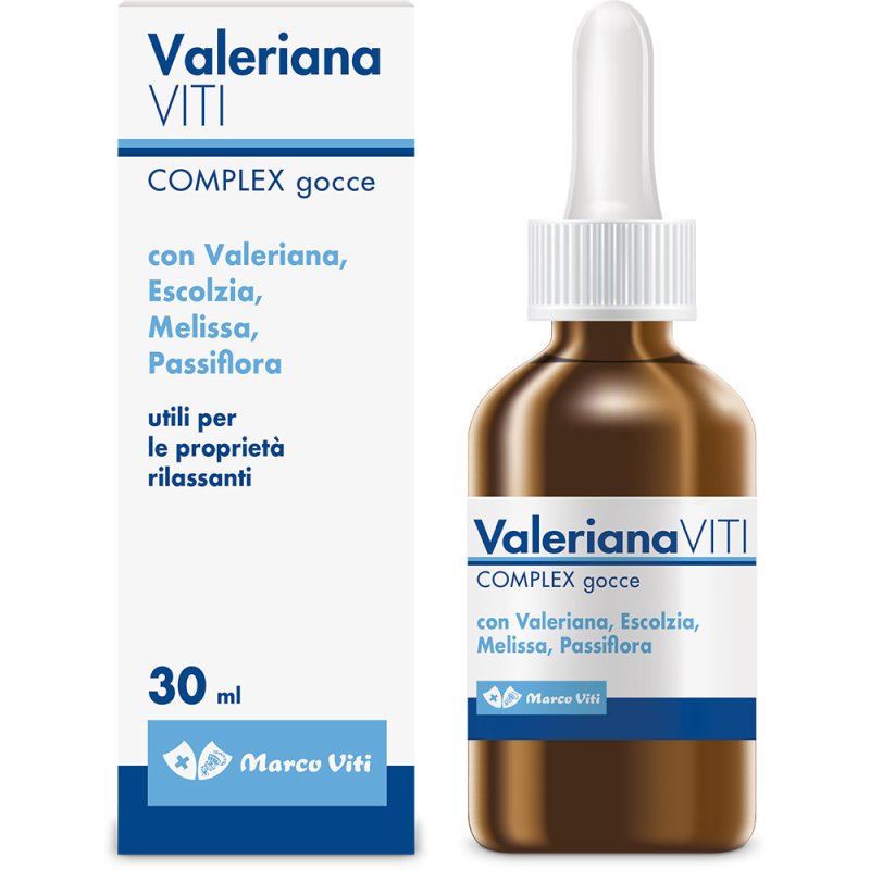 VALERIANA Cpx Gocce 30ml    VITI