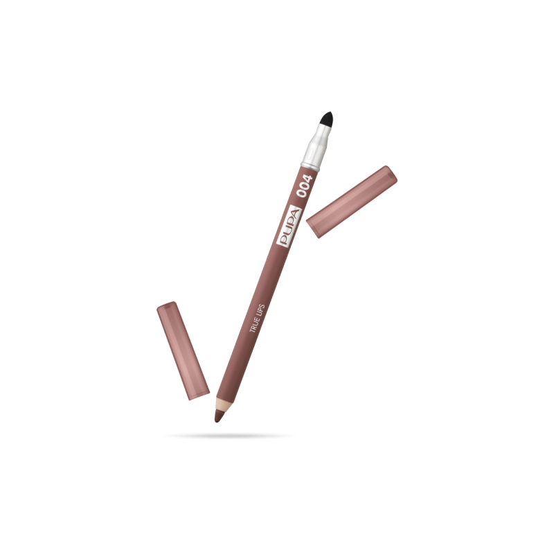 Pupa True Lips Matita Labbra 004 - Matita labbra con sfumino - Colore plain brown