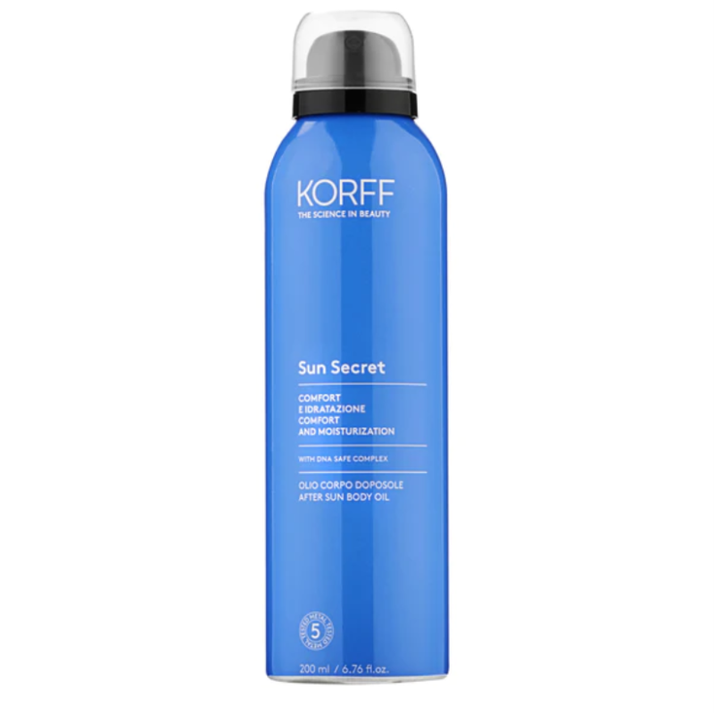 Korff Sun Secret Olio Doposole - Olio doposole corpo tocco secco - 200 ml