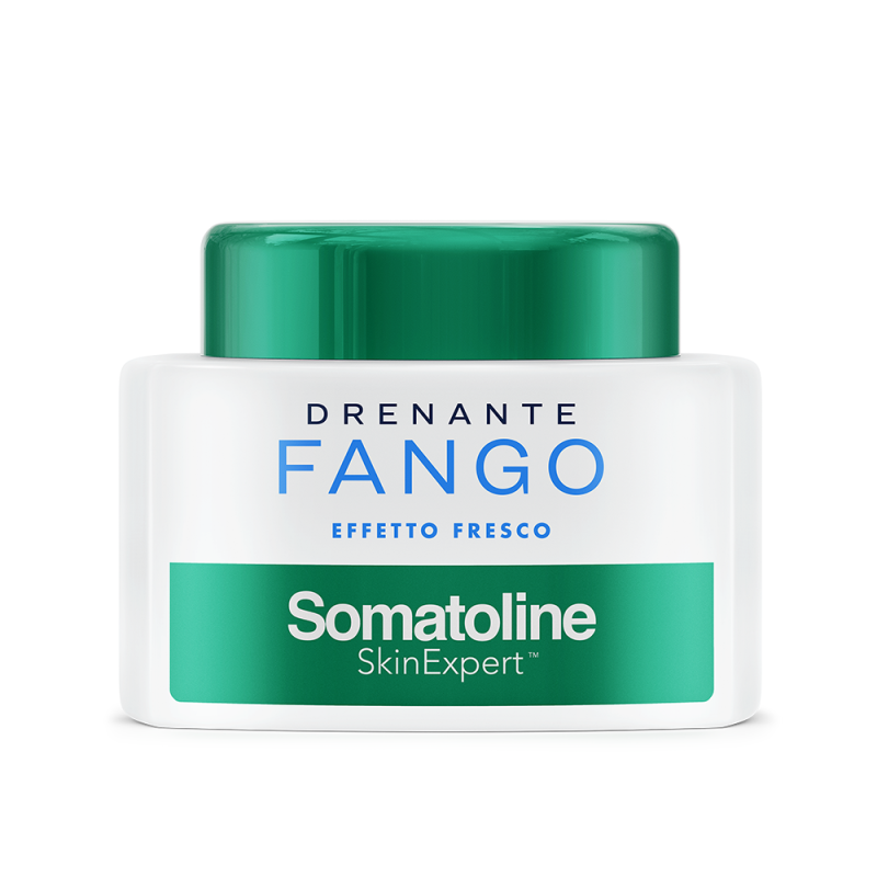 Somatoline Skin Expert Fango Drenante Effetto Fresco - Fango anticellulite uniformante - 500 g