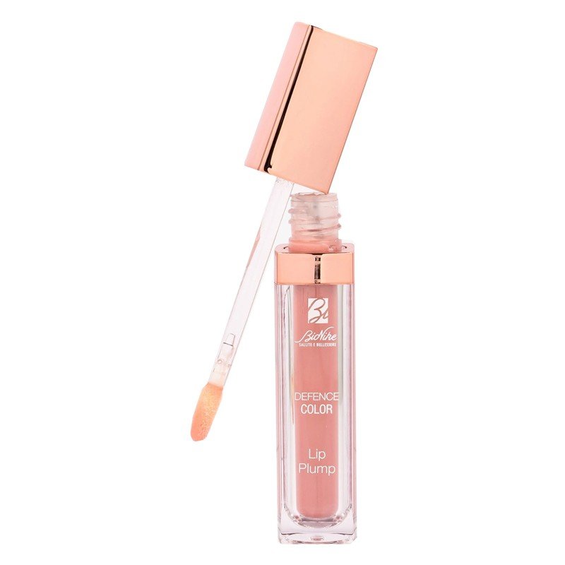 Defence Color Lip Plump colore Nude Rose 001 - Lip gloss effetto volumizzante - 6 ml