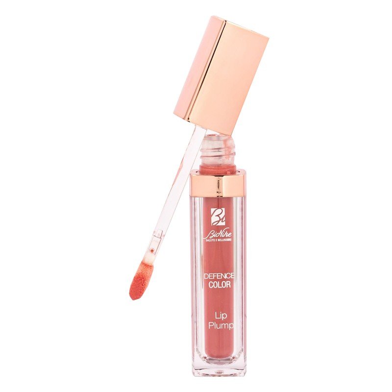 Defence Color Lip Plump colore Rose Gold 002 - Lip gloss effetto volumizzante - 6 ml